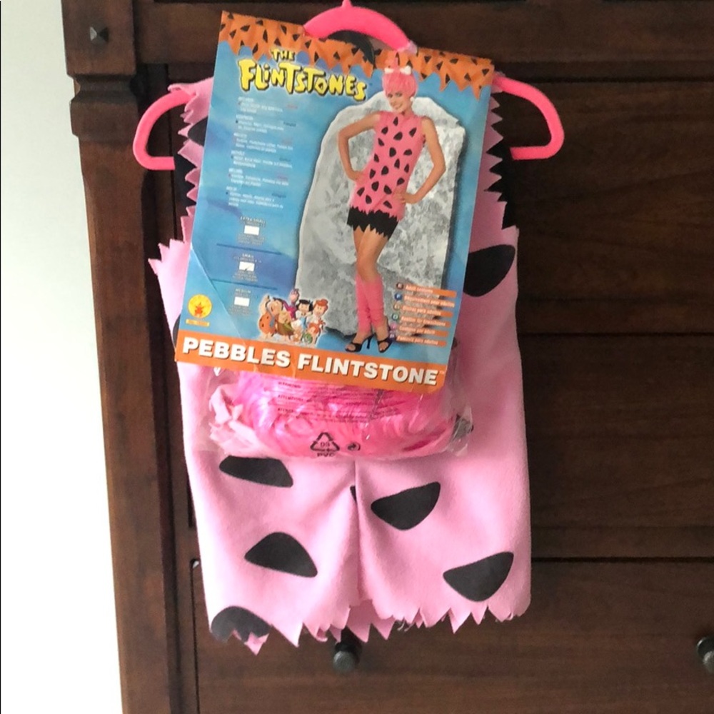 Just in time for Halloween, Pebbles Costume.